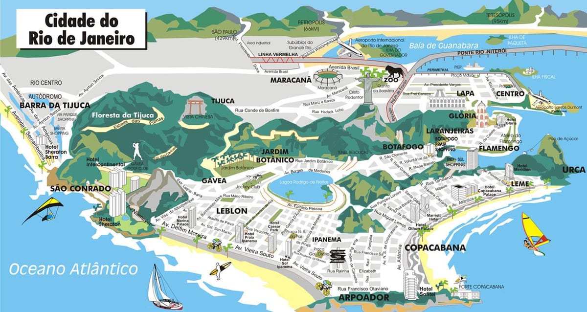 Rio de mapes